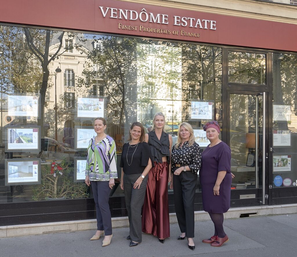 Vendôme Estate team with Anna Ifergan founder of B'Your Home